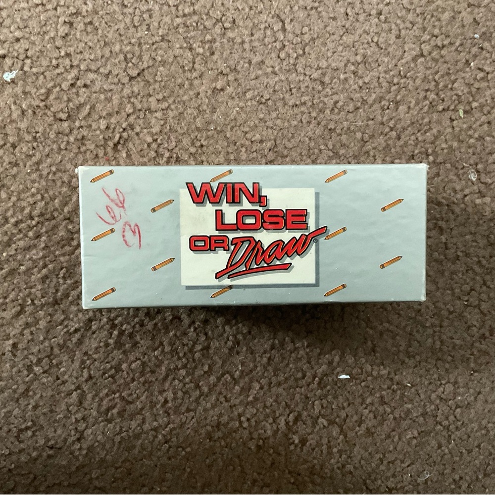 Win Lose Or Draw Replacement Card Deck 1987 Game Family Night Activity